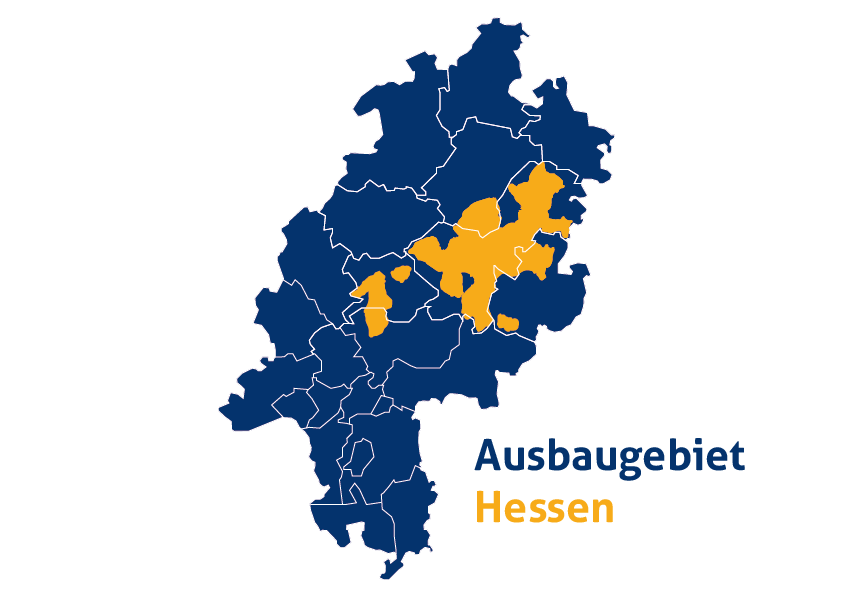 Ausbaugebiet Hessen